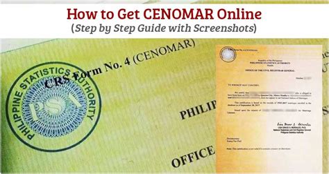 cenomar online|how to get cenomar online.